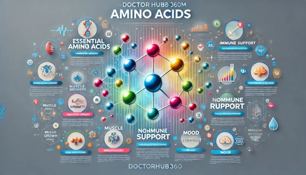 Unlocking the Power of Amino Acids with DoctorHub360.com: Essential Benefits and Features